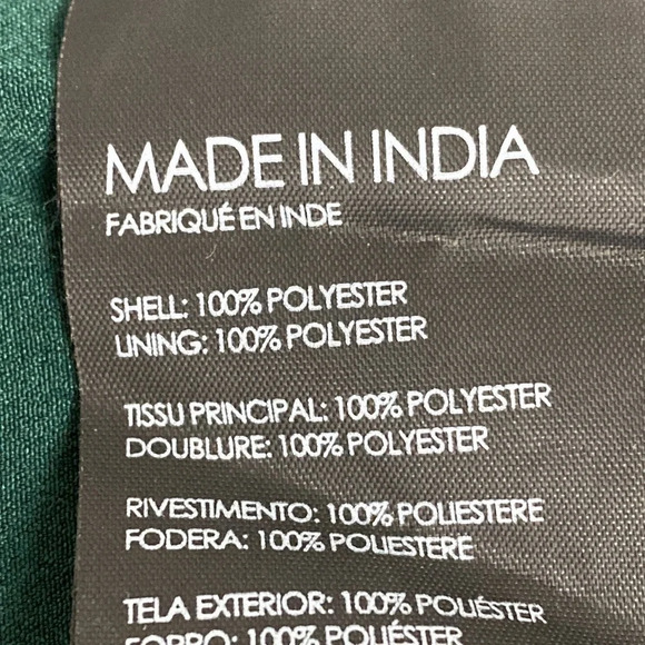 Club Monaco Eucalyptus Green Bliannah Lace V-Neck Peplum Knee Length Dress Sz. 2 - Picture 10 of 11